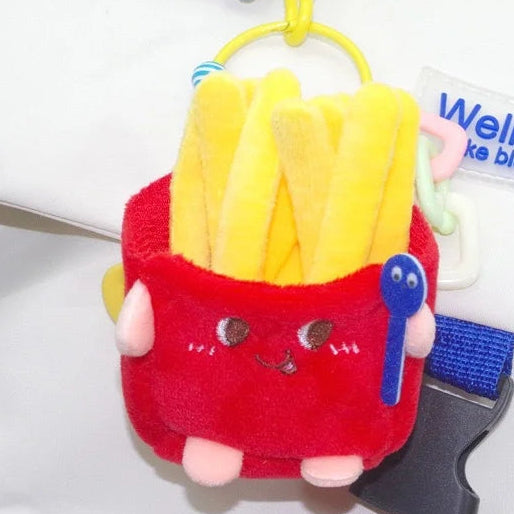 Cute Fries Mini Plush Pendant