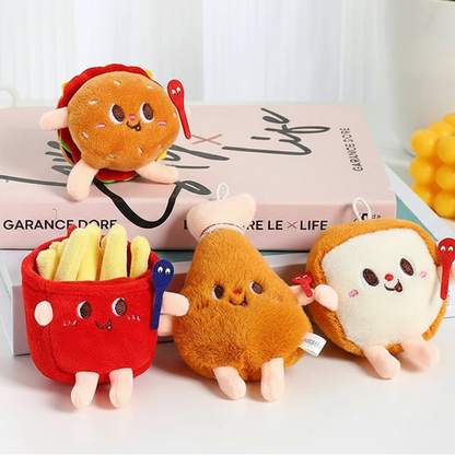Cute Fries Mini Plush Pendant