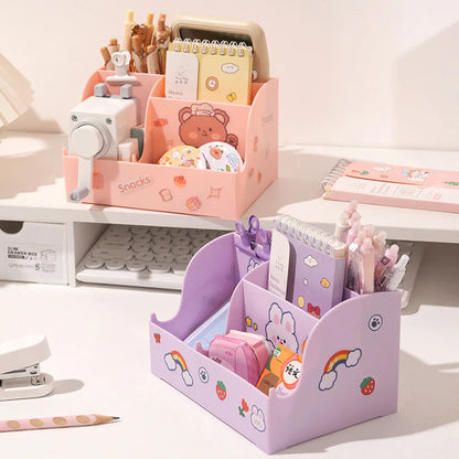 3D Cartoon Pen Holder Desk Organizer