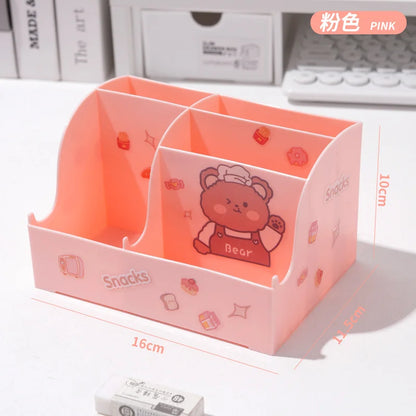 3D Cartoon Pen Holder Desk Organizer