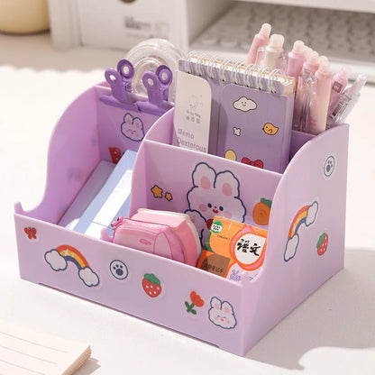 3D Cartoon Pen Holder Desk Organizer