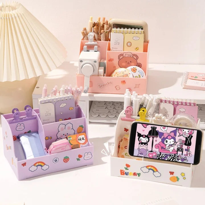 3D Cartoon Pen Holder Desk Organizer