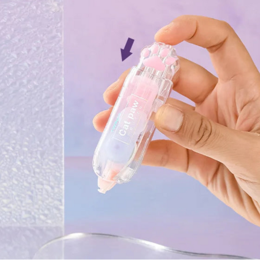Gradient Color Cat Paw Correction Tape