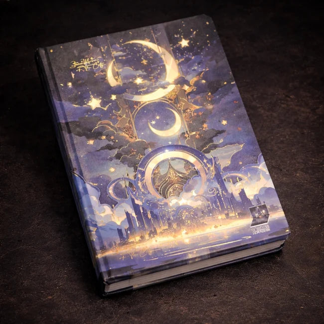 Celestial Magical City Hardcover Illustrated Art Journal