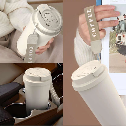 Solid Coffee Tumbler for Hot & Cold Drinks