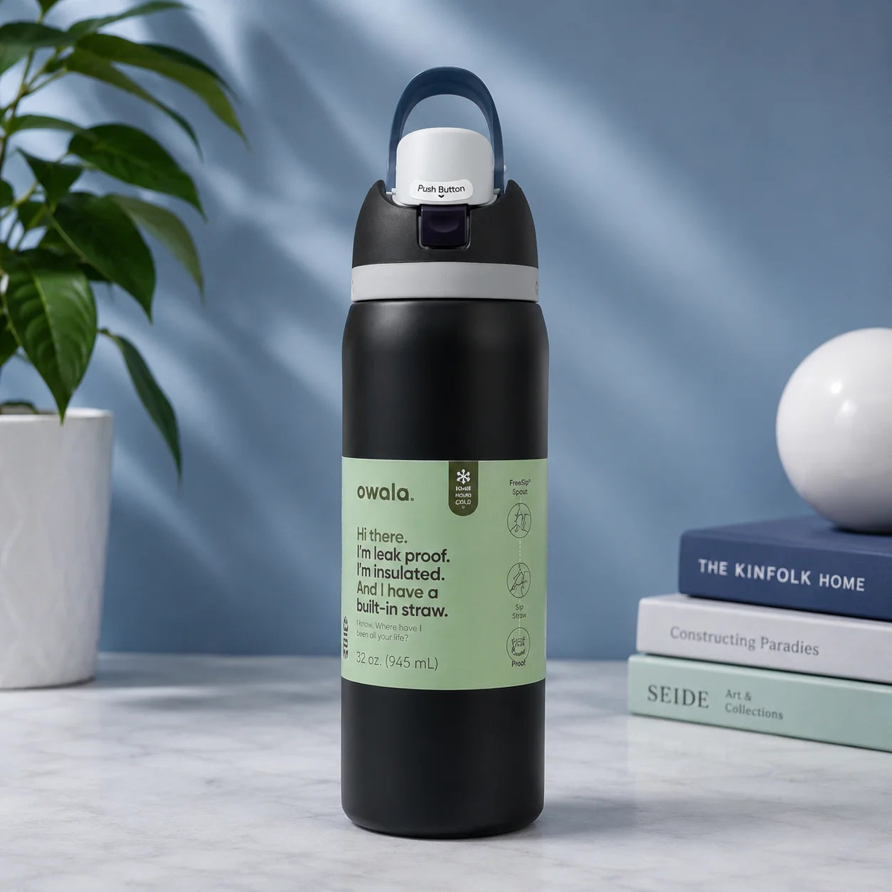 Premium Insulated Freesip Water Bottle