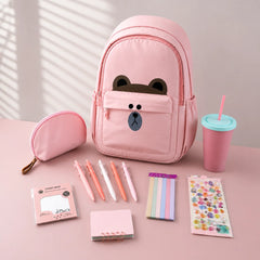 Bear Backpack & Stationery Gift Set