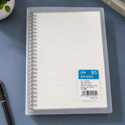 Transparent Plastic Ring Binders With Elastic Closure