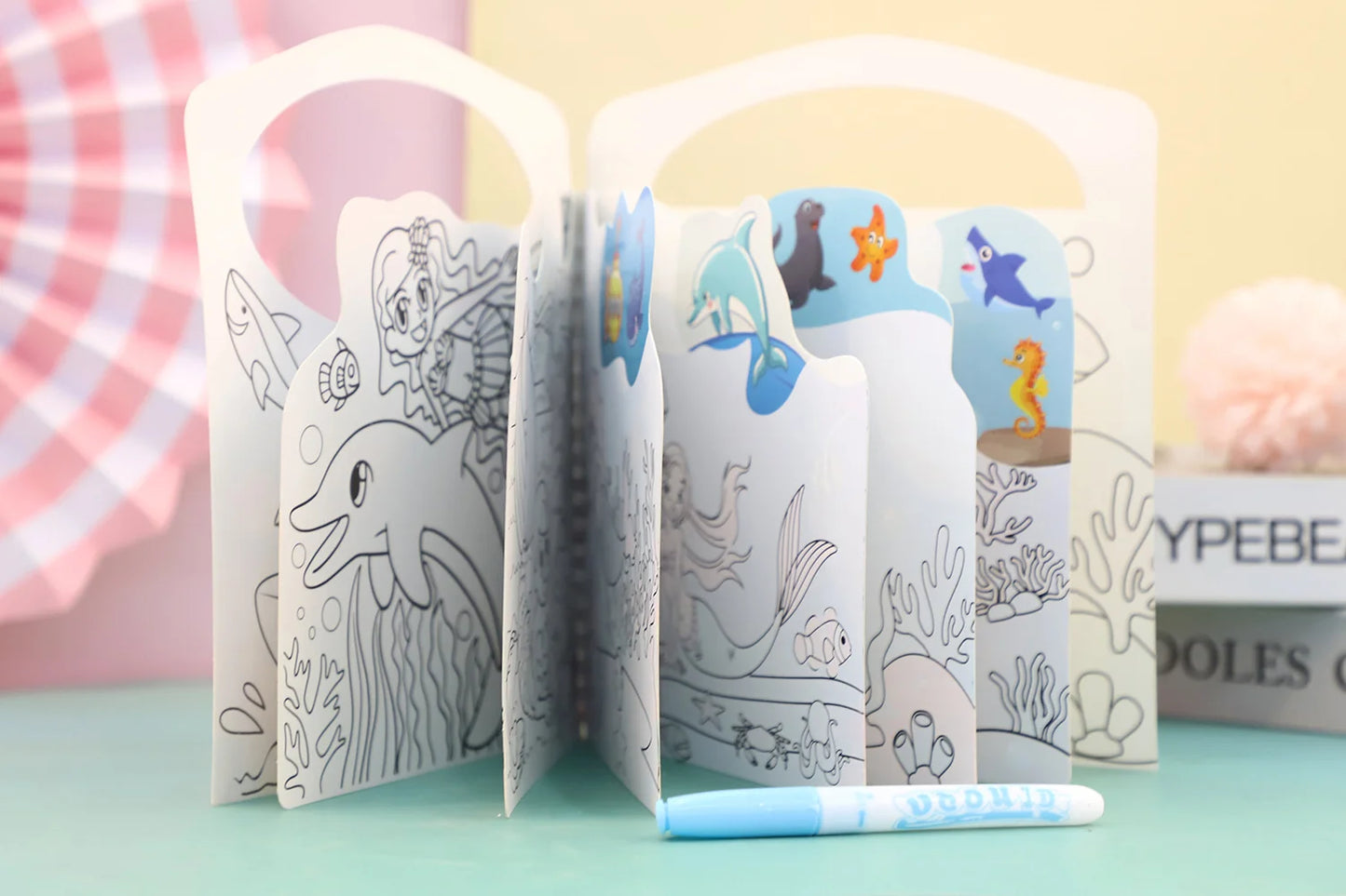 Children's Magic Water Painting Coloring Book