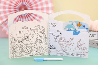 Children's Magic Water Painting Coloring Book