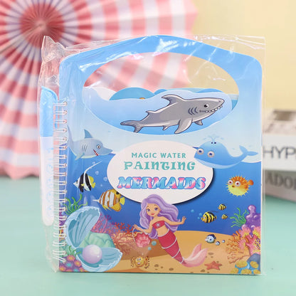 Children's Magic Water Painting Coloring Book