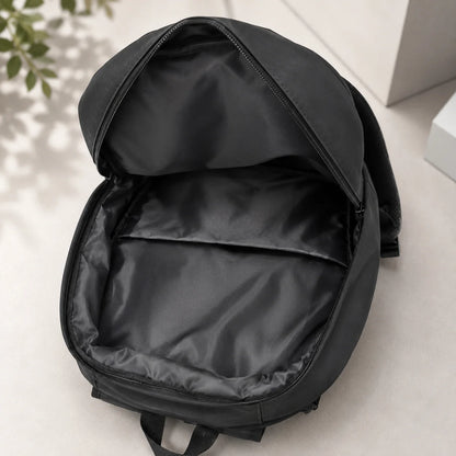 Classic Black Laptop Backpack