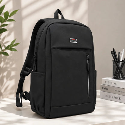 Classic Black Laptop Backpack