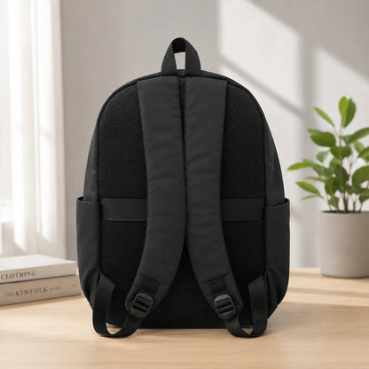 Classic Black Laptop Backpack