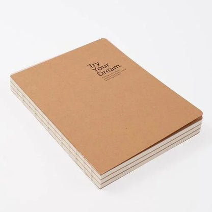 Classic Two-Way Double-Sided Plain Diary and Journal
