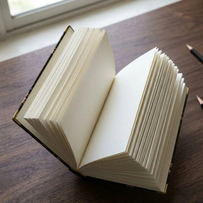 Classic Vintage Floral  Blank Page Journal