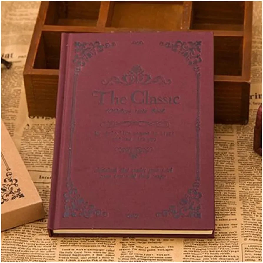 The Classic Vintage Hard Cover Journal