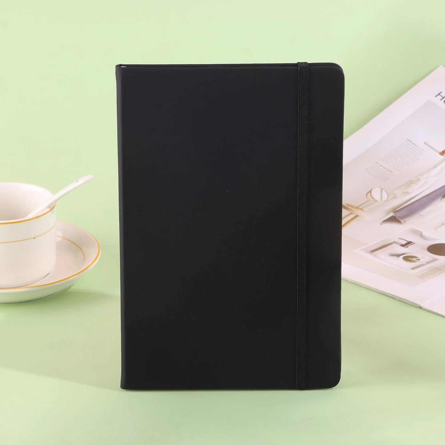 Classic Hardcover Lined Notebook with Elastic Closure – thepaperworm
