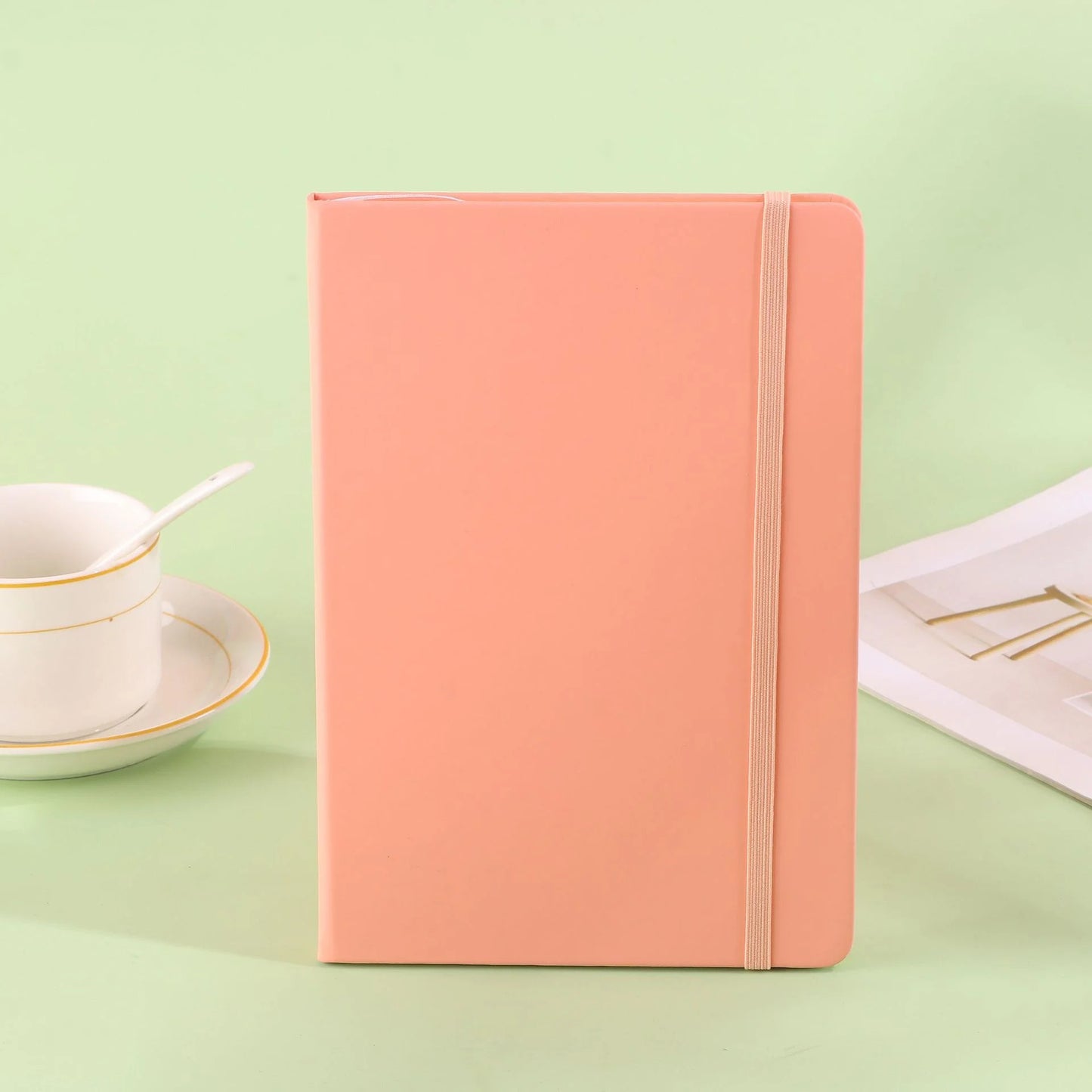 Classic Hardcover Lined Notebook with Elastic Closure – thepaperworm