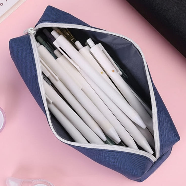 Classic PU Leather Stationery Case