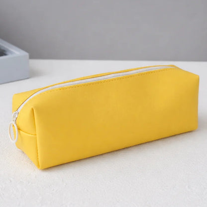 Classic PU Leather Stationery Case