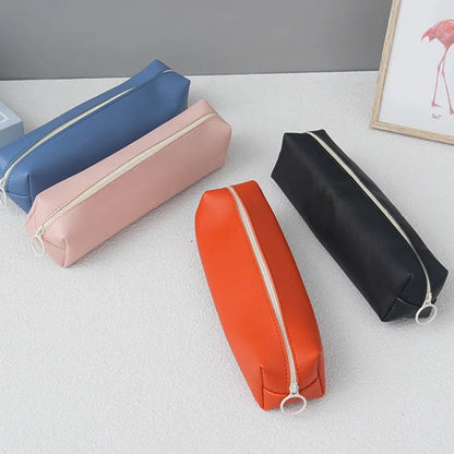 Classic PU Leather Stationery Case