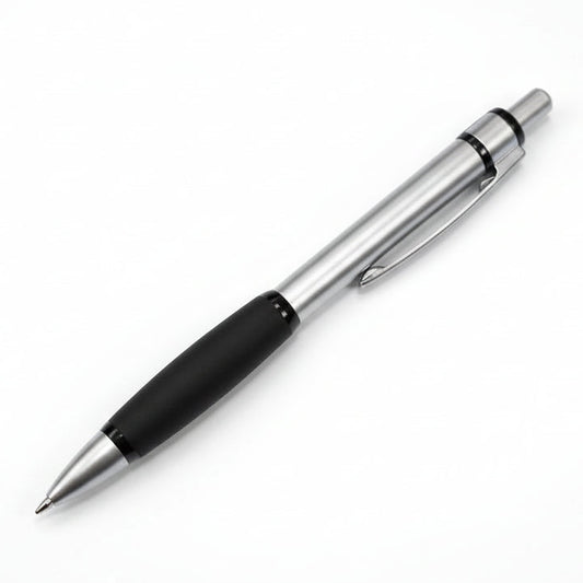 Classic Silver Grip Ballpoint Pen