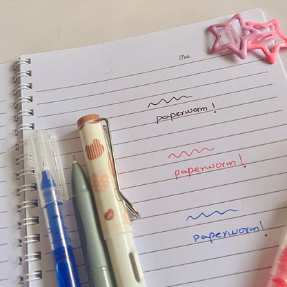 Clear PVC Pencil Case with Stationery