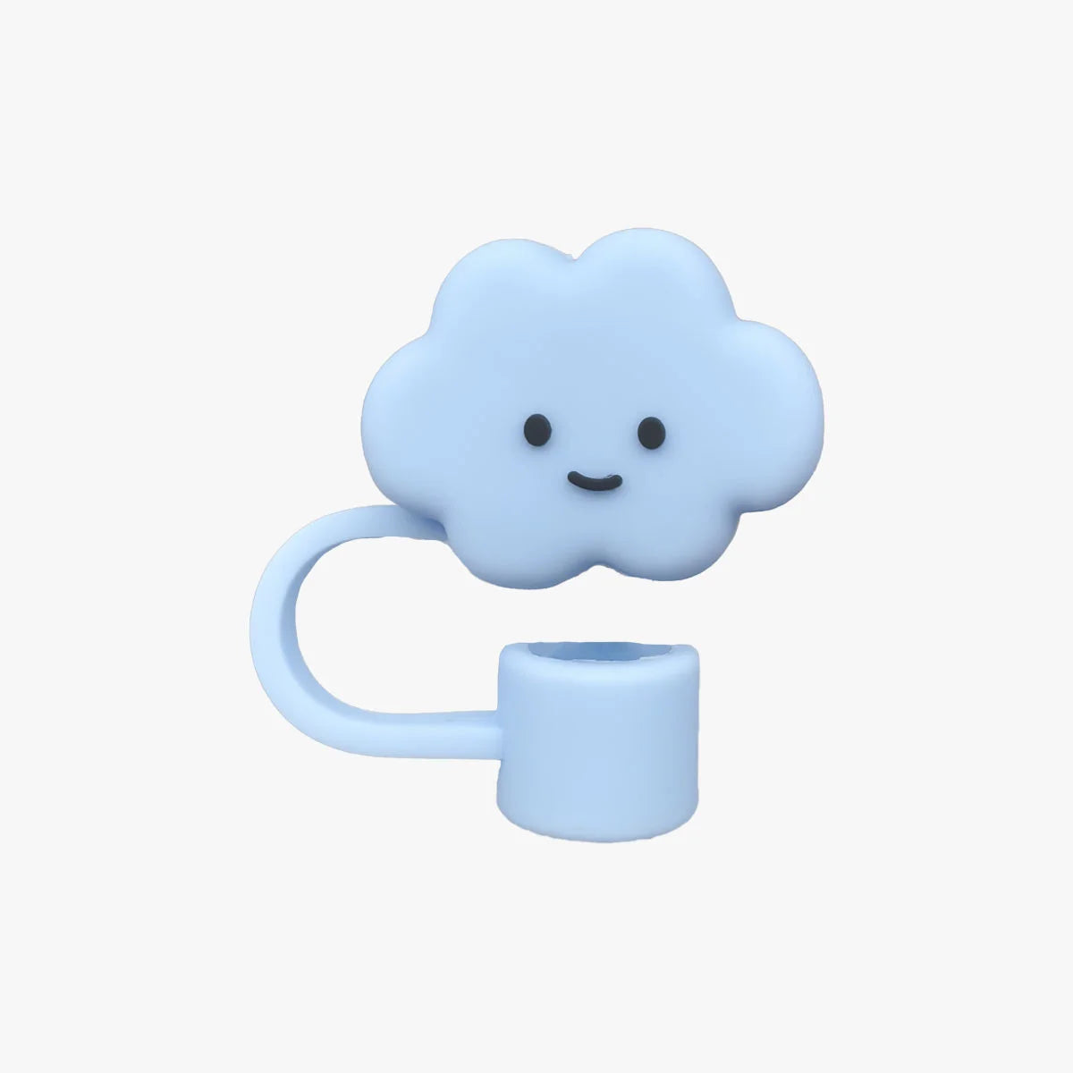 Cloudy Cuties Silicone Straw Cover