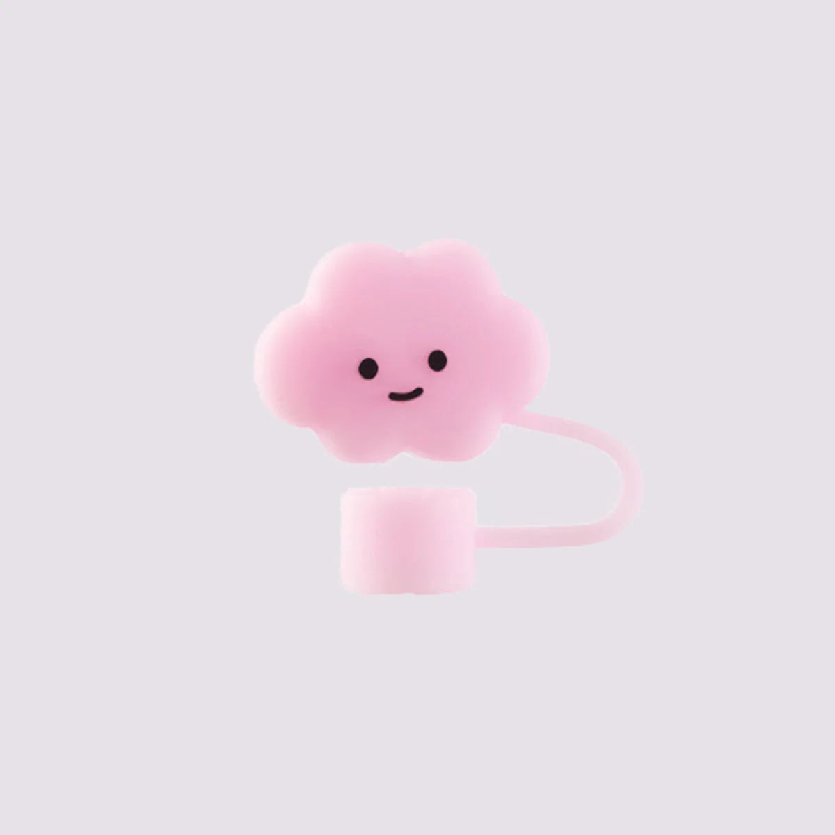 Cloudy Cuties Silicone Straw Cover