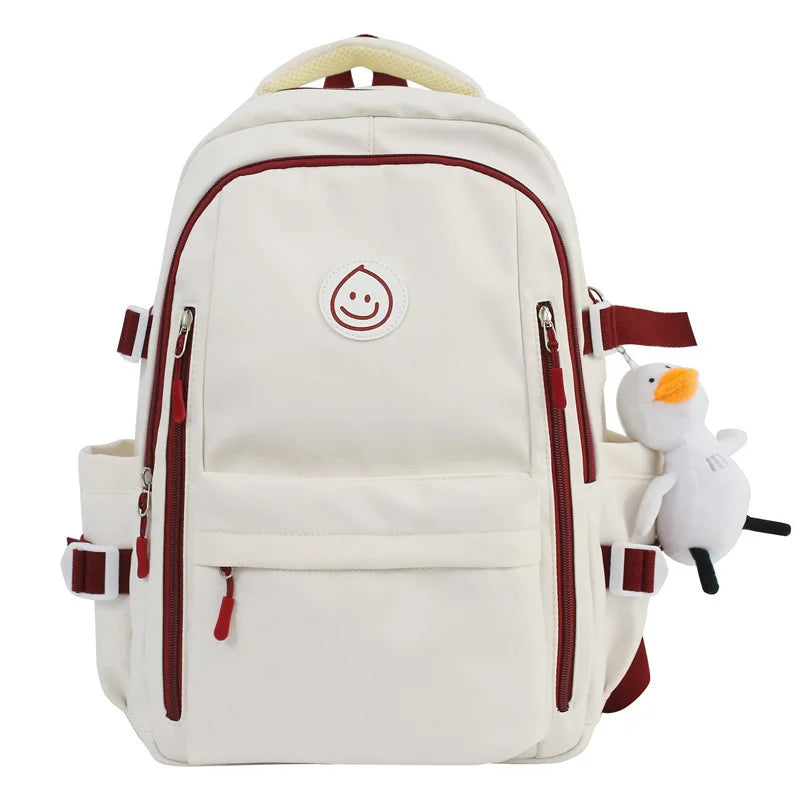 Cloudy Smile School Backpack