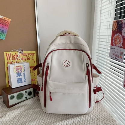 Cloudy Smile School Backpack