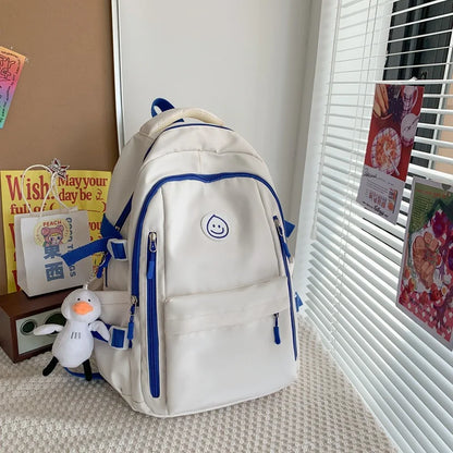 Cloudy Smile School Backpack