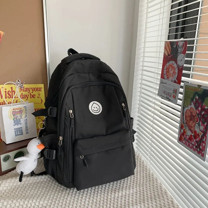 Cloudy Smile School Backpack