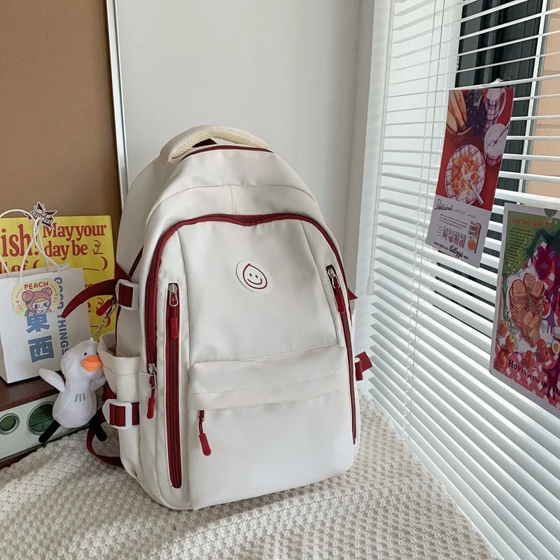 Cloudy Smile School Backpack