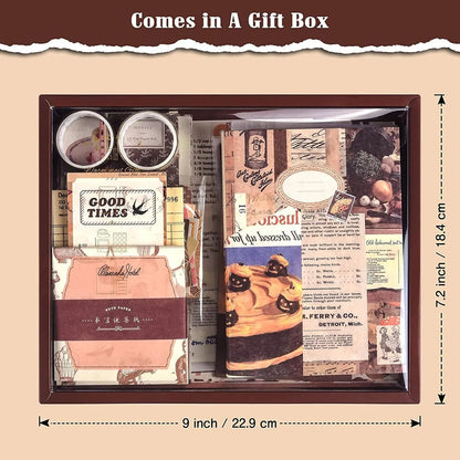 Retro Girl's Art Journaling Box