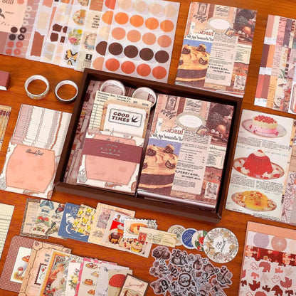 Retro Girl's Art Journaling Box