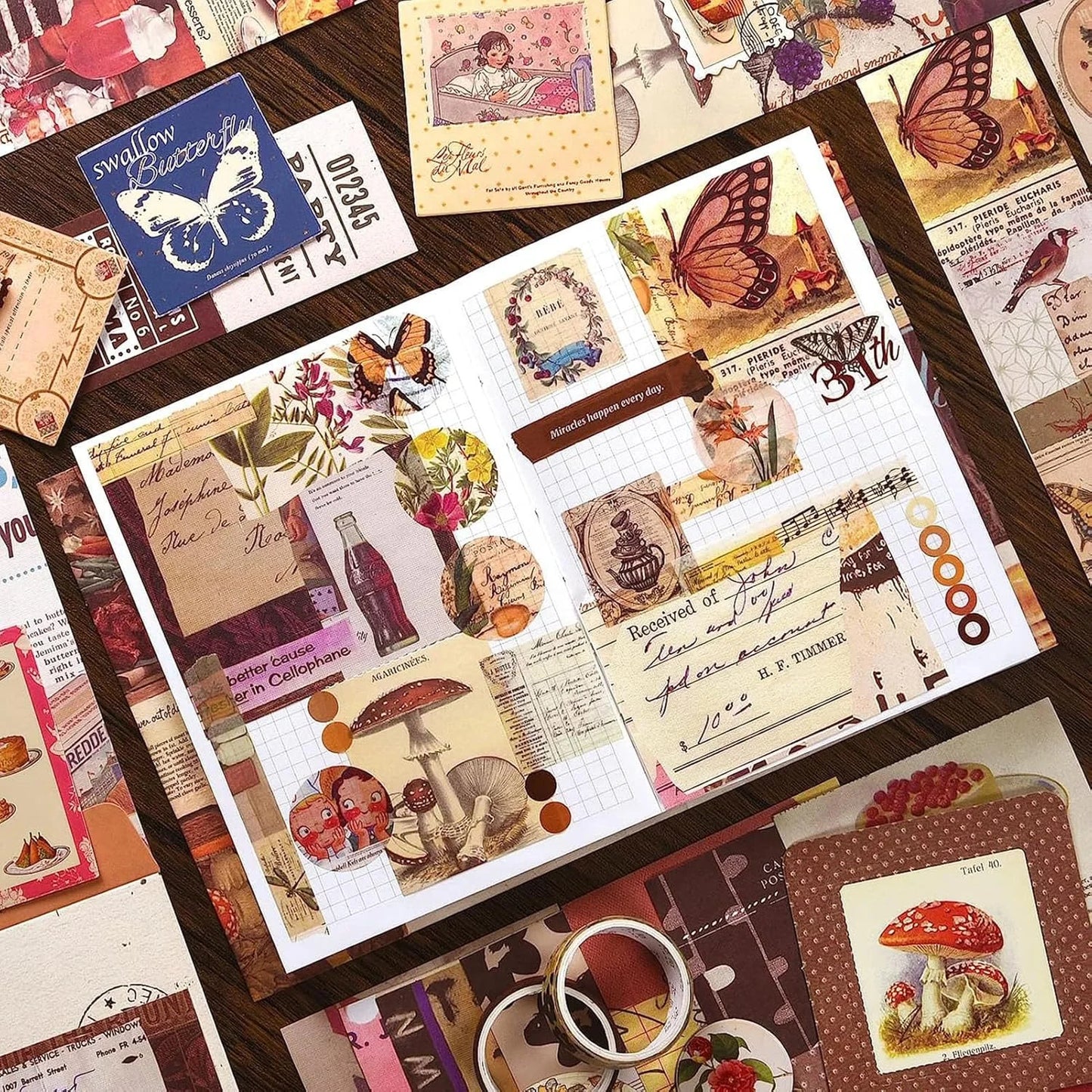 Retro Girl's Art Journaling Box