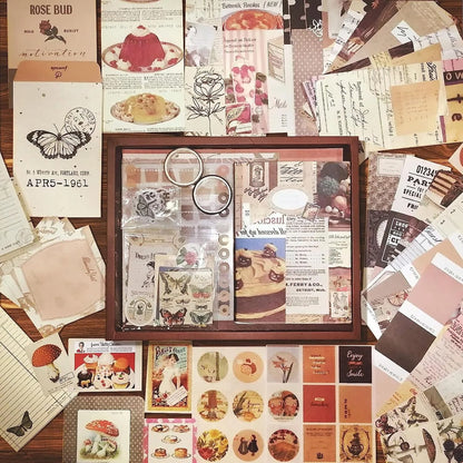 Retro Girl's Art Journaling Box