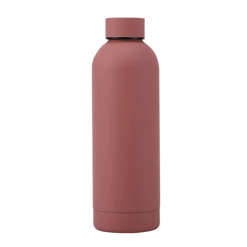 Color Coated Steel Thermos Bottle