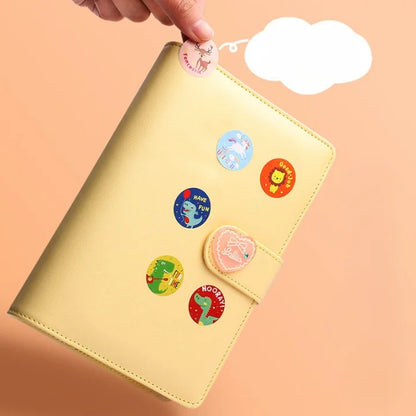 Colorful Cartoon Animal Reward Stickers for Kids