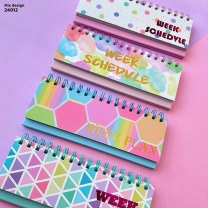 Colorful Desktop Weekly Planner
