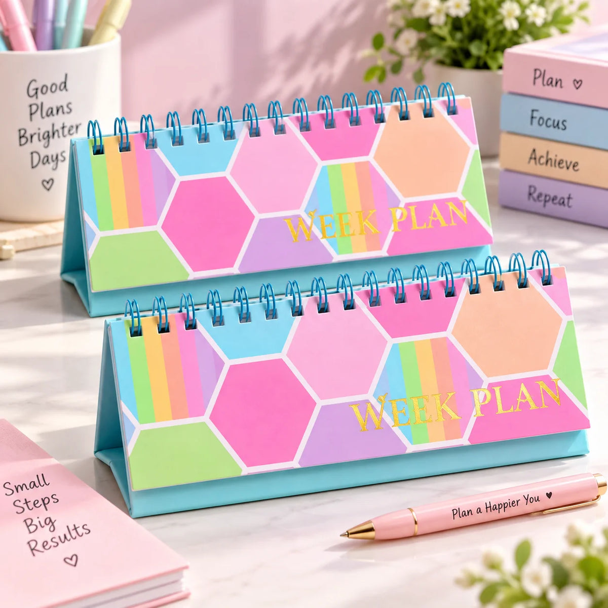 Colorful Desktop Weekly Planner