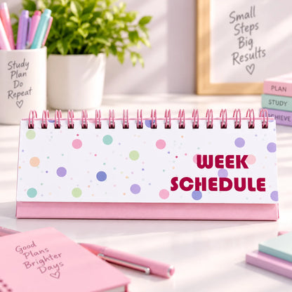 Colorful Desktop Weekly Planner