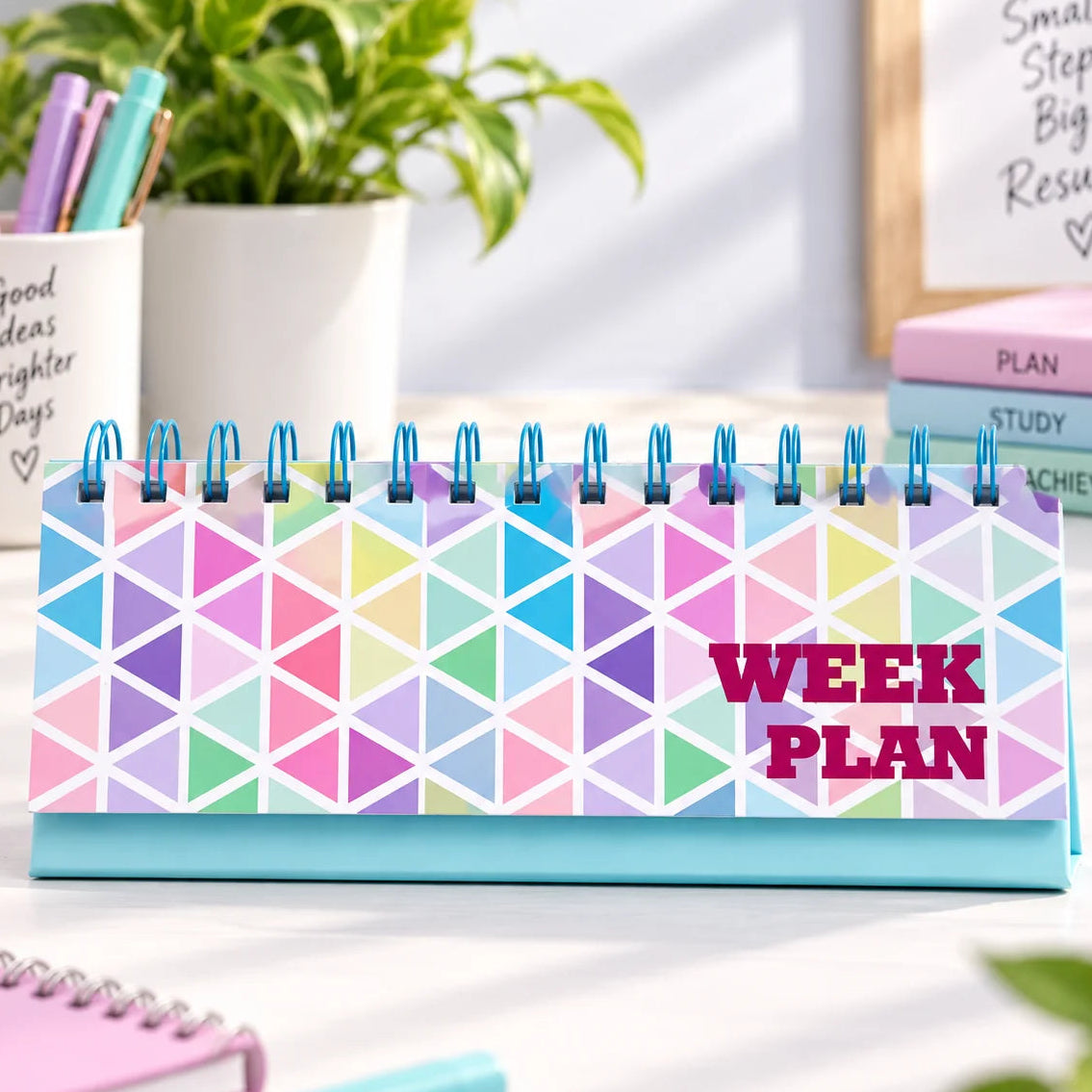 Colorful Desktop Weekly Planner
