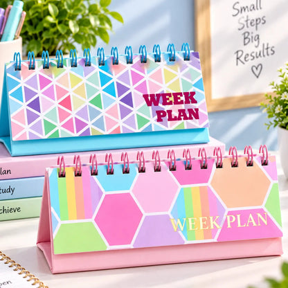 Colorful Desktop Weekly Planner