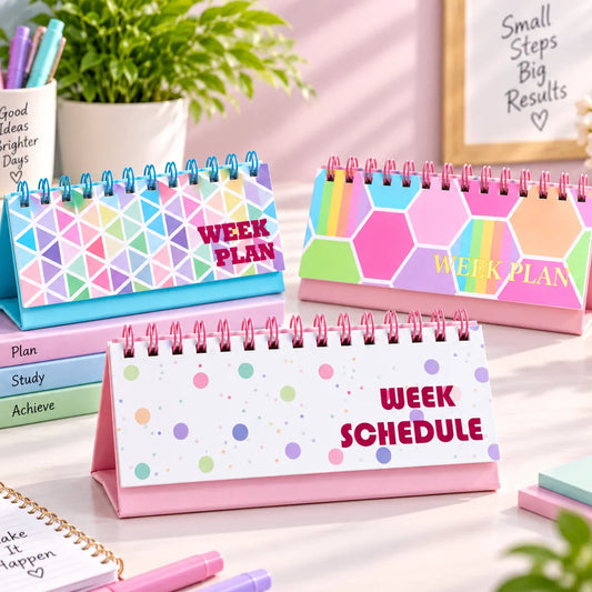 Colorful Desktop Weekly Planner