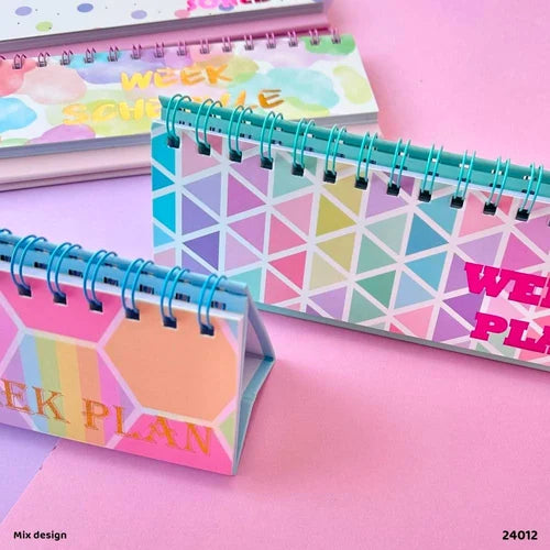 Colorful Desktop Weekly Planner
