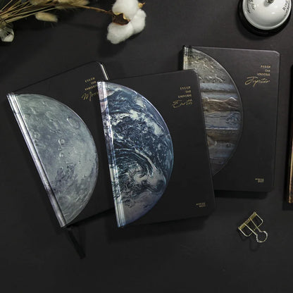 Cosmic Star Planet Notebook With AR Effect