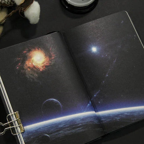 Cosmic Star Planet Notebook With AR Effect